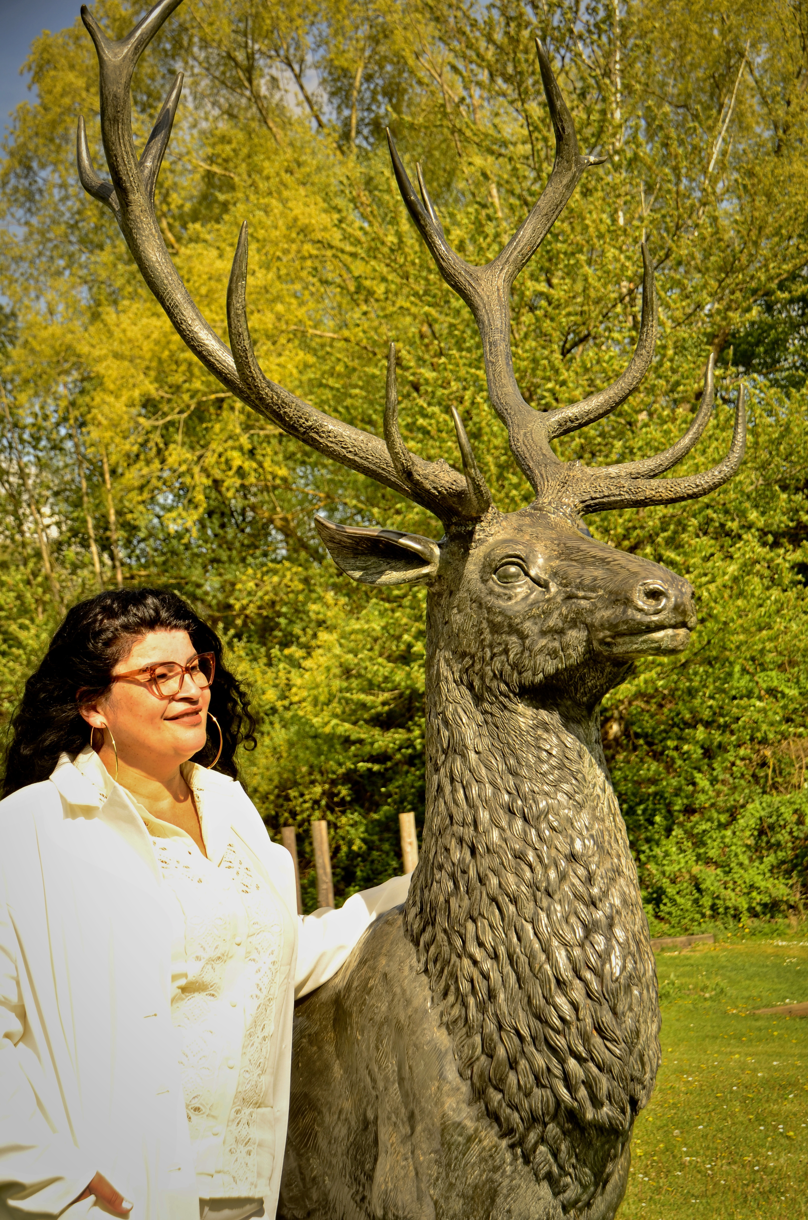 Tatiane in der Natur